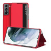 Чехол-книжка Window View для Samsung Galaxy S22 Plus 5G - красный
