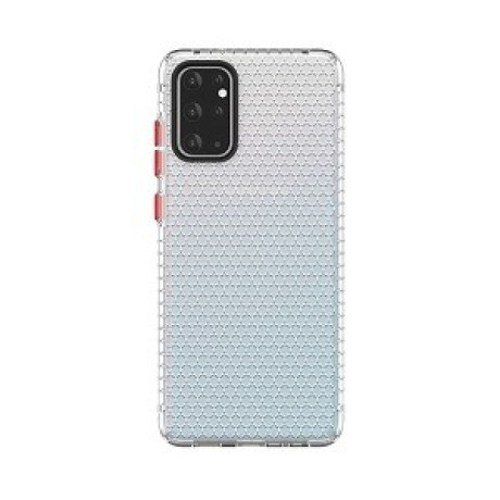 Противоударный чехол Honeycomb для Samsung Galaxy S20-прозрачный