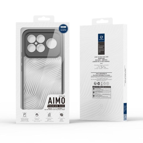 Чехол DUX DUCIS Aimo Series гибрид на Xiaomi Redmi K90 Pro Max / Poco F8 Ultra — чёрный