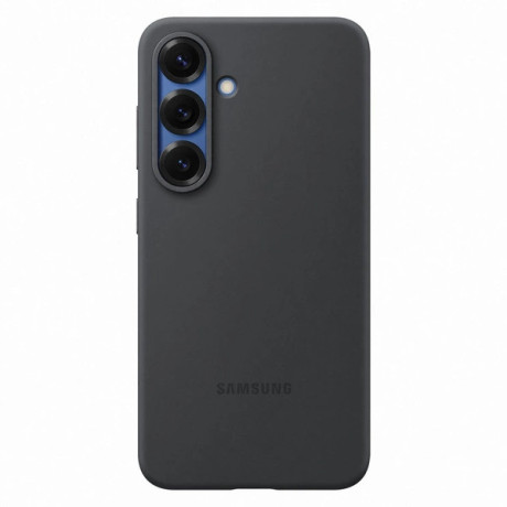 Оригинальный чехол Samsung Silicone Case для Samsung Galaxy S25 - black (EF-PS931CBEGWW)