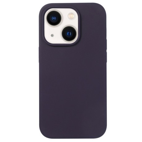 Силіконовий чохол Solid Color Liquid на iPhone 15 - фіолетовий