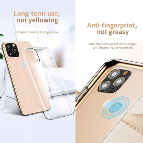 Ультратонкий силиконовый чехол TOTUDESIGN на iPhone 11 Pro Max-прозрачные