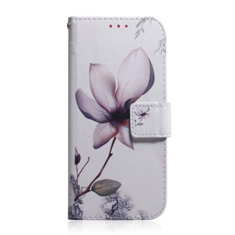 Чехол-книжка Coloured Drawing для Realme 11 4G Global - Magnolia