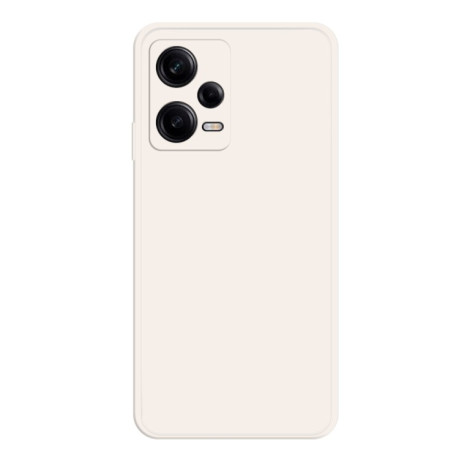 Противоударный чехол Imitation Liquid Silicone для Xiaomi Redmi Note 12 Pro 5G - белый