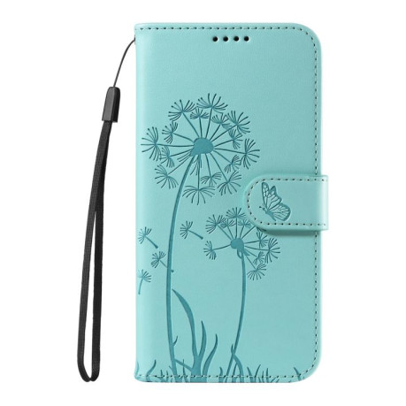 Чохол-книжка Dandelion Embossed Pattern Flip Leather для OPPO A5 Pro 5G Global - зелений