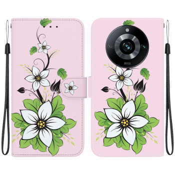 Чохол-книжка Crystal Texture Colored Drawing Series на Realme 11 Pro 5G / 11 Pro+ - Lily