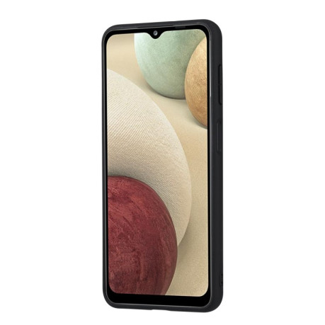 Противоударный чехол Calfskin Color для Samsung Galaxy A04s/A13 5G - коричневый
