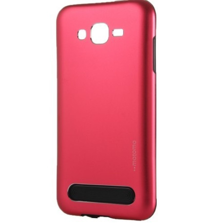Противоударный Металлический Чехол Motomo Armor Metal Red для Samsung Galaxy A5 / A500