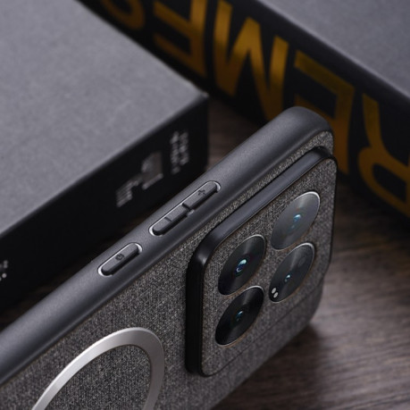Протиударний чохол CD Magnetic Cloth Texture для Xiaomi 14T Pro - сірий
