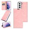 Чохол-книжка Retro Skin Feel Business Magnetic Samsung Galaxy S22 Plus 5G - рожевий
