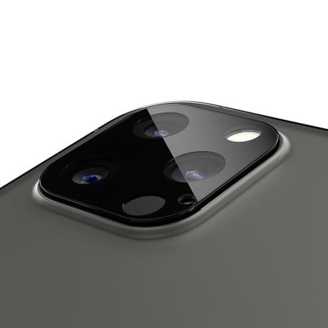 Комплект защитных стекол 2шт на камеру Spigen Optik.Tr Camera Lens для iPhone 12 Pro Black