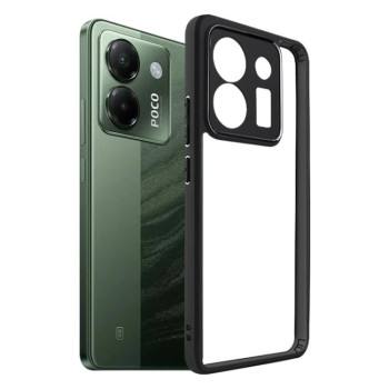 Чохол Frosted гібрид Xiaomi Poco M7 Pro 5G - чорне