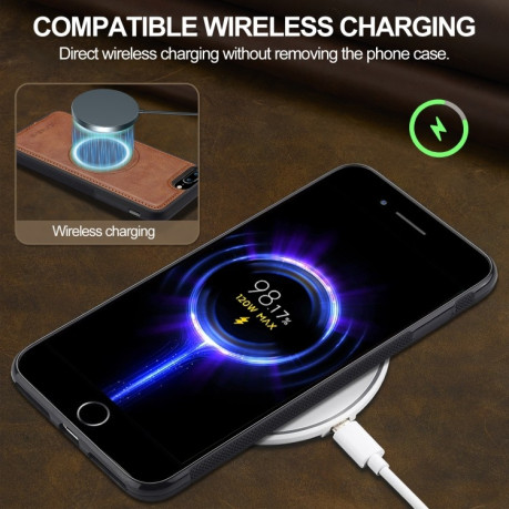 Чохол LCIMEEKE Magsafe на iPhone 16e - коричневий