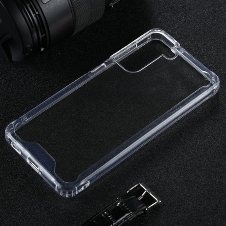 Противоударный чехол Four-corner для Samsung Galaxy S21 5G - прозрачный