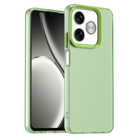 Протиударний чохол Candy Series для Realme C61/C63/Note 60/Note 60x - зелений