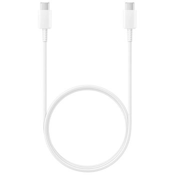 Оригинальный кабель USB-C / USB-C Samsung EP-DA705BWE 1 м 3 А на устройства USB-C — белый
