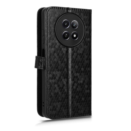 Чехол-книжка Honeycomb Dot для Realme 12 5G - черный