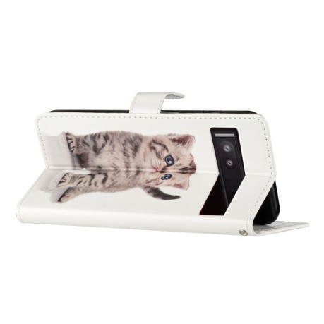 Чехол-книжка Colored Drawing Pattern для Google Pixel 9a - разноцветные