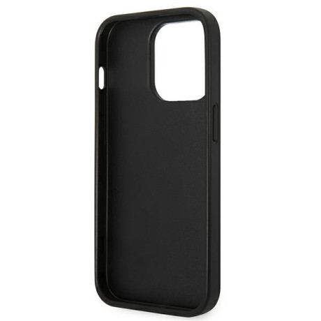 Оригінальний чохол Karl Lagerfeld Saffiano Choupette Head Patch для iPhone 14 Pro Max - silver