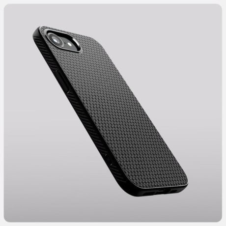 Оригинальный чехол Spigen Liquid Air для iPhone 16e - Matte Black