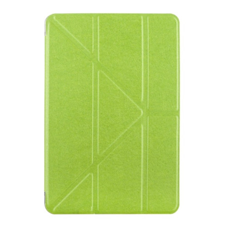 Чехол-книжка Transformers Silk Texture для iPad mini 4 - зеленый