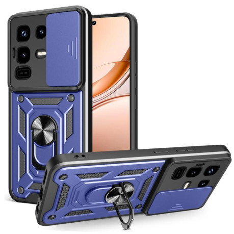 Протиударний чохол Sliding Camshield для Infinix Note 50 Pro 4G - синій