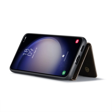 Противоударный чехол DG.MING M2 Series для Samsung Galaxy S23 FE 5G - кофейный