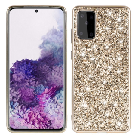 Ударозахисний чохол Glittery Powder Samsung Galaxy S20 FE - золотий