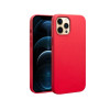 Кожаный чехол QIALINO Nappa Leather Case (with MagSafe Support) для iPhone 12 Pro Max - красный