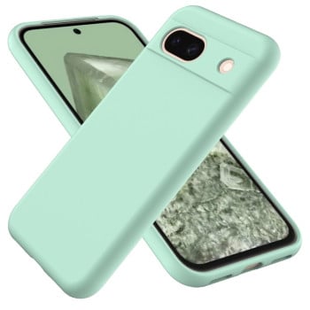 Силіконовий чохол Solid Color Liquid Silicone на Google Pixel 8a - зелений