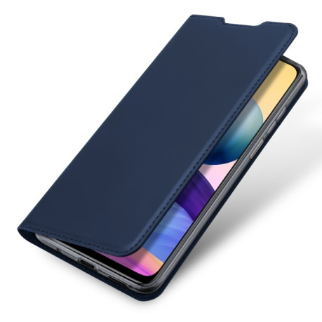 Чехол-книжка DUX DUCIS Skin Pro Series на Xiaomi Poco M3 Pro/Redmi Note 10 5G/10T/11 SE - синий