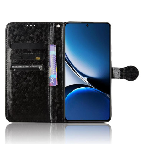 Чохол-книжка Honeycomb Dot для Xiaomi Poco X7 Pro 5G - чорний
