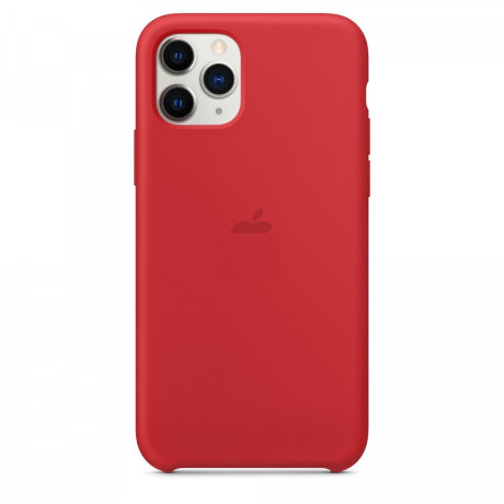 Силіконовий чохол Silicone Case Red на iPhone 11 Pro-преміальна якість