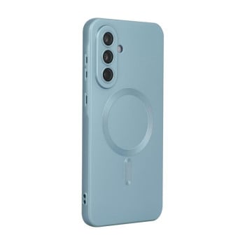 Чехол ENKAY с MagSafe Matte и защитой камеры на Samsung Galaxy A17 / A26 5G - голубой