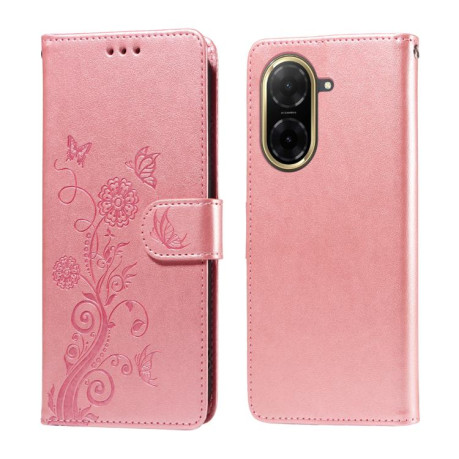 Чехол-книжка Embossed Butterfly для Xiaomi Redmi A5 4G 173.3mm - золото