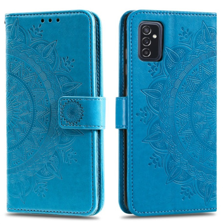 Чехол-книжка Totem Flower для Samsung Galaxy M52 5G - синий