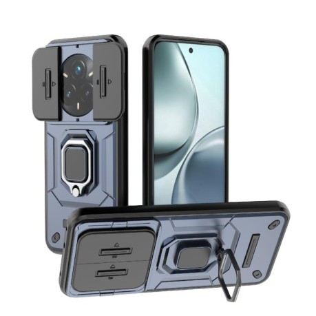 Протиударний чохол Sliding Camshield для Realme 14 Pro+ 5G - синій