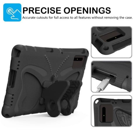 Противоударний чехол Butterfly Bracket EVA для Xiaomi Redmi Pad 2 /SE 11 2025 - чорний