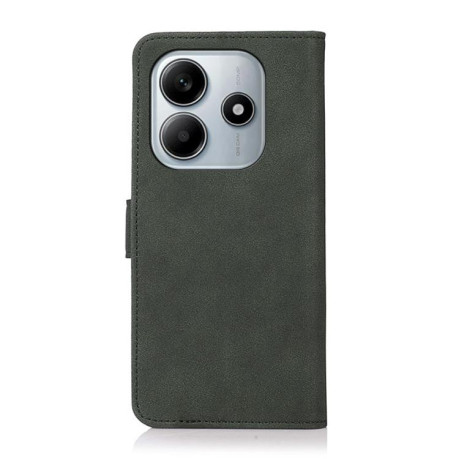 Чехол-книжка KHAZNEH Matte Texture для Xiaomi Redmi Note 14 4G 164.84mm - зеленый