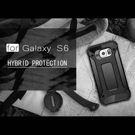 Протиударний Чохол Rugged Armor Black для Samsung Galaxy S6/G920