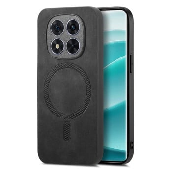 Чехол Solid Color Retro Magsafe для Xiaomi Xiaomi Redmi Note 14 Pro+ 5G - черный