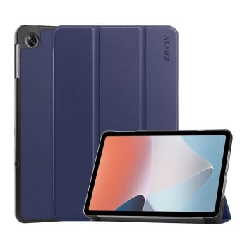 Чехол-книжка ENKAY Custer Texture для OPPO Pad Air - темно-синий