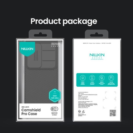 Протиударний чохол NILLKIN Black Mirror Series для Samsung Galaxy S25 Ultra 5G - синій