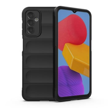 Силиконовый чехол Magic Flannel для Samsung Galaxy M13 4G - черный