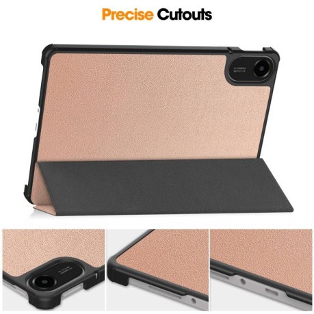 Чехол 3-fold Smart Cover для Xiaomi Redmi Pad 2 - золото