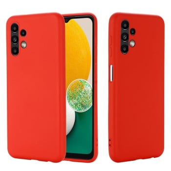 Чохол Solid Color Liquid Silicone Samsung Galaxy A13 4G - червоний