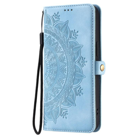 Чехол-книжка Totem Embossed Magnetic Leather для Xiaomi Redmi Note 14 4G 164.48 - синий