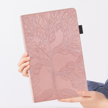 Чехол-книжка Life Tree Series для iPad 11(2025)/iPad 10.9 (2022) - розовое золото