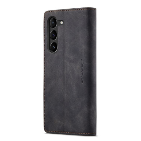 Кожаный чехол CaseMe-013 Multifunctional на Samsung Galaxy S24 - черный