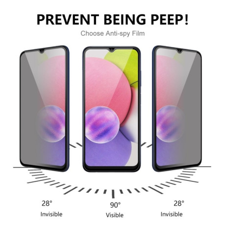 Захисне скло ENKAY Hat-Prince 28 degree Anti-peeping для Samsung Galaxy M13/M23/M33 ENKAY - чорне